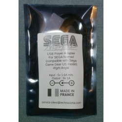USB power adapter for Sega Nomad or Game Gear US