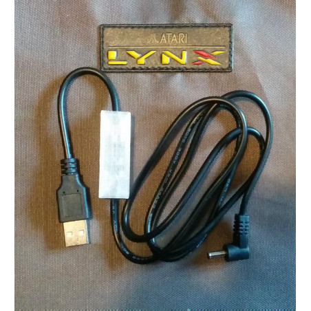 USB power adapter for Atari Lynx 1 & 2