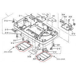 Cache pile pour SEGA Game Gear, la paire