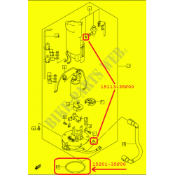 Suzuki 15201-35F00-000 Fuel...