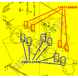 4x 13673-26E00 and 6x...